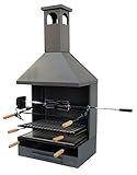 Imex El Zorro 71556 - Cajón Chimenea c/Parrilla, Plancha y Kit 61x40x135 cms.